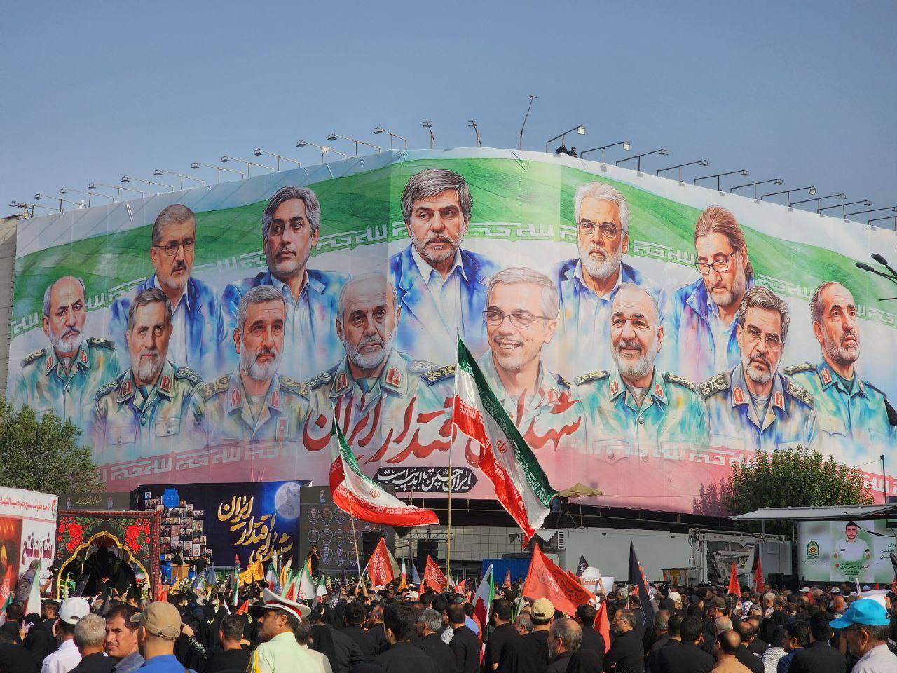 Tehran Mourns Generals and Scientists Killed in Israel’s 12‑Day Campaign