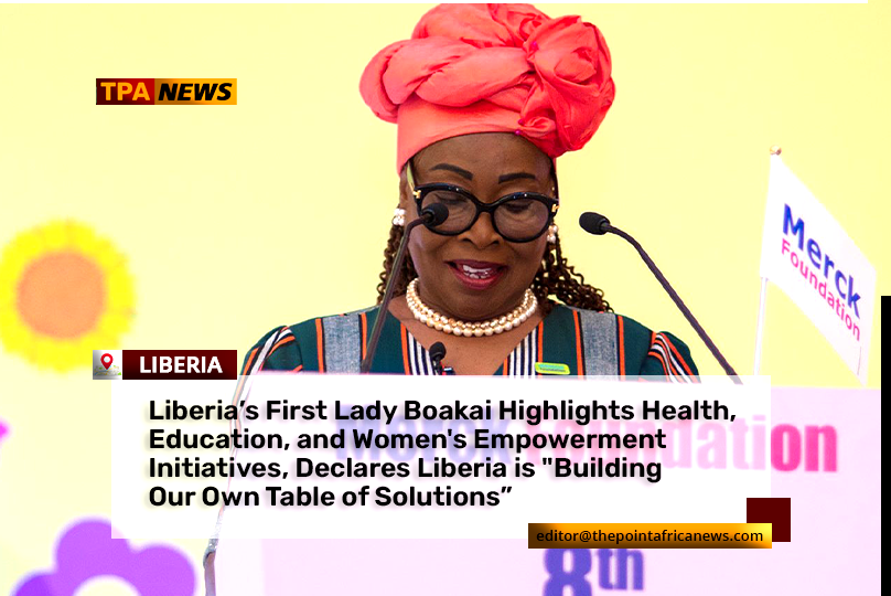 Liberias-first-lady Liberia's First Lady Delivers Visionary Address at Merck Foundation Summit in Dubai