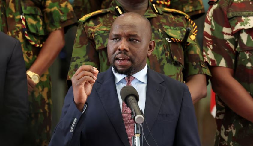 Murko Kenya Interior Minister Alleges Foiled Coup Plot Amid June 25 Protests