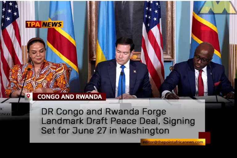 U.S.-Brokered Agreement Seeks to End Eastern Congo Conflict, Address M23 Rebellion, and Catalyze Regional Investment
