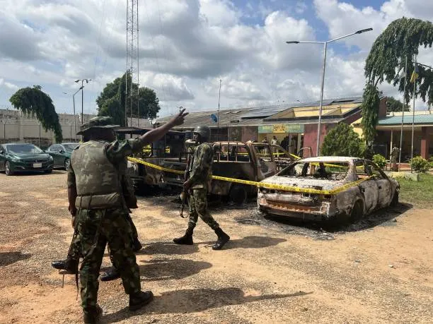 abuja-nigeria-nigerian-security-forces-take-measures-after-an-attack-at-kuje-prison-outskirt Deadly Attack in Yelewata Leaves Dozens Dead, Over 6,000 Displaced in Central Nigeria