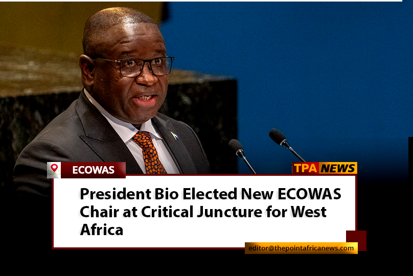 ecowas-new-chair2 SIERRA LEONE: President Bio Elected New ECOWAS Chair