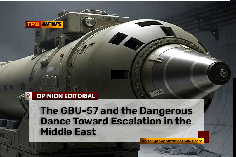 us-gbu-57 The GBU-57 and the Dangerous Dance Toward Escalation in the Middle East