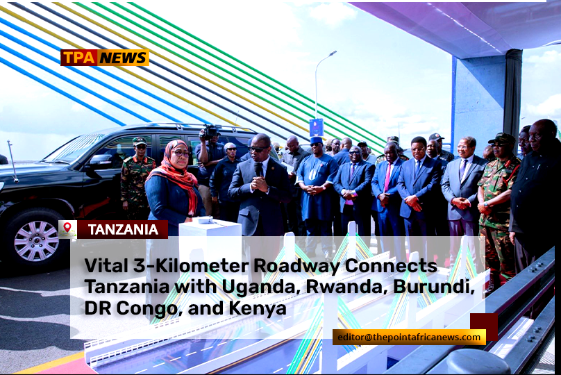 vital-3km-bridge-opens-in-Tanzania Tanzania: President Samia Suluhu Hassan Opens John Pombe Magufuli Bridge