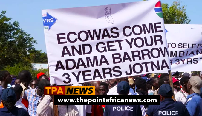 Thousands Protest in Gambia Demanding Accountability from Barrow Government