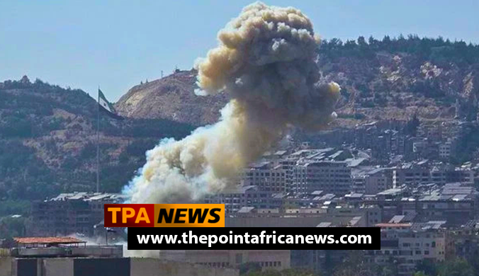 Israeli Jets Hit Damascus as Syrian Forces Retreat from Battered Druze City Sweida