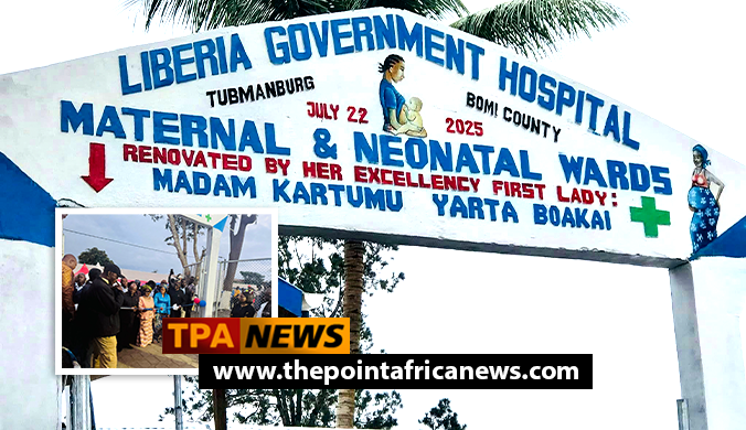 Safe Childbirth a Priority as President Boakai Commissions Renovated Ward