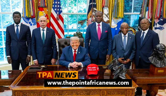 “Such Good English”: Trump’s Condescending Compliment on Liberian President Sparks Outrage