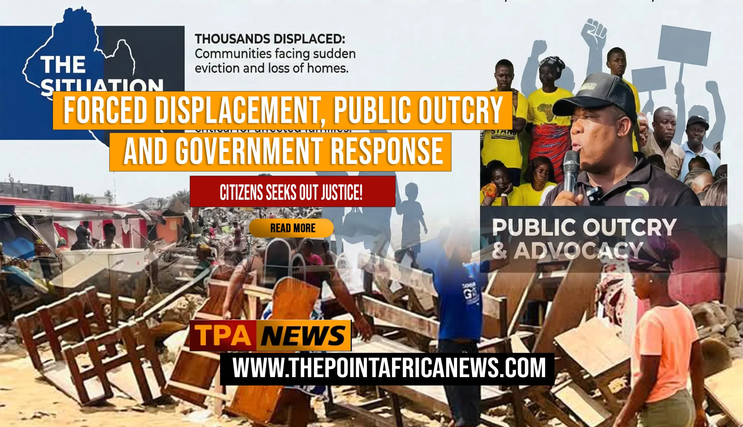 Forced Evictions, Public Outcry and Government Silence Raise Tensions in Liberia