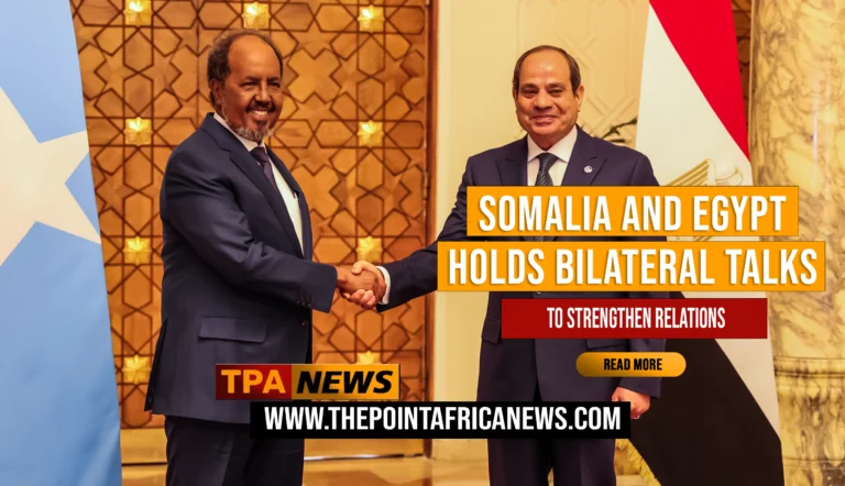 Somalia and Egypt Hold High-Level Talks to Strengthen Bilateral Relations