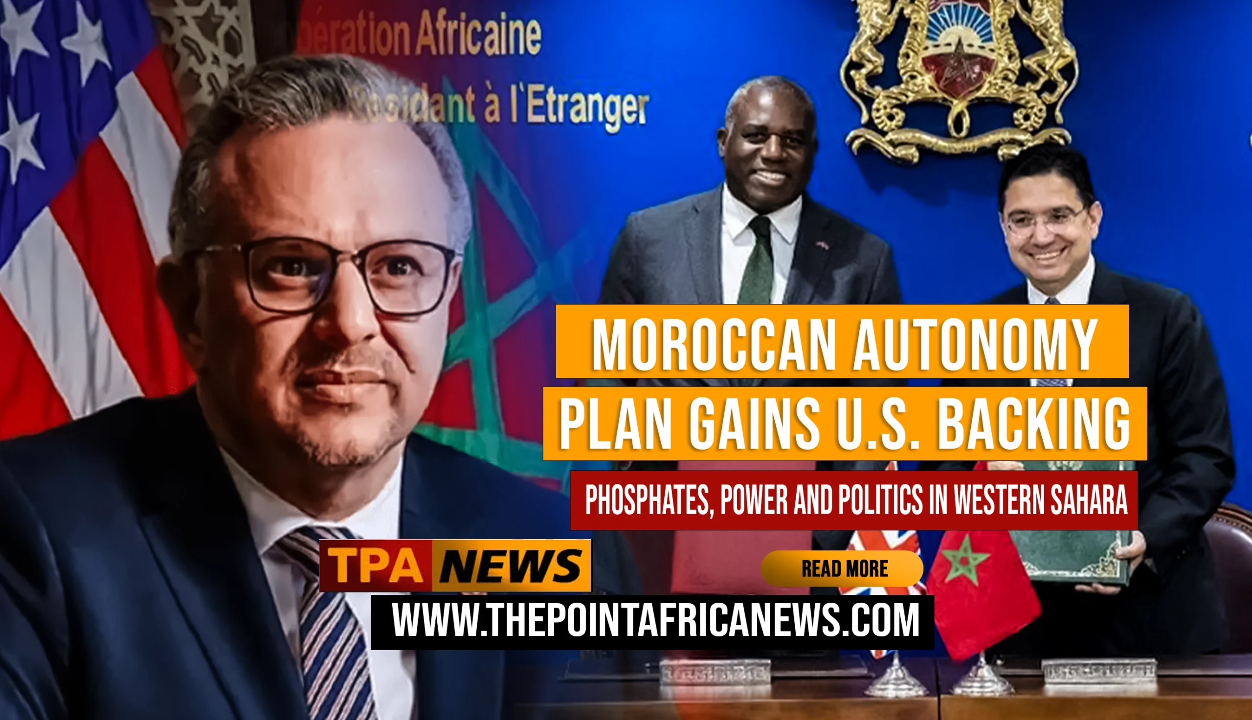 U.S. Backs Moroccan Autonomy Framework Amid Western Sahara Dispute