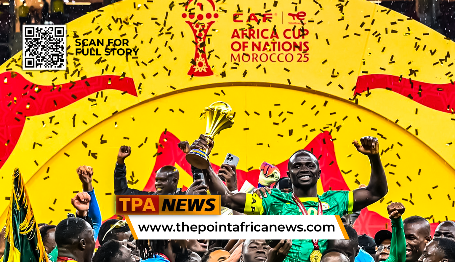 Senegal Vows to Parade AFCON Trophy Despite Title Being Stripped