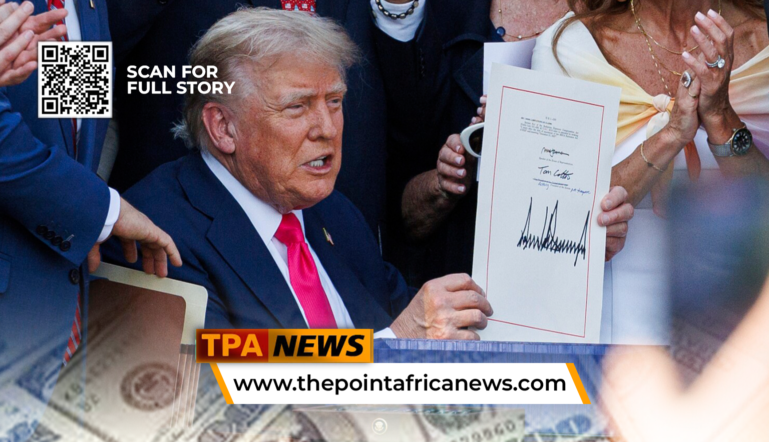 Breaking: Trump’s Signature to Appear on U.S. Dollar Bills