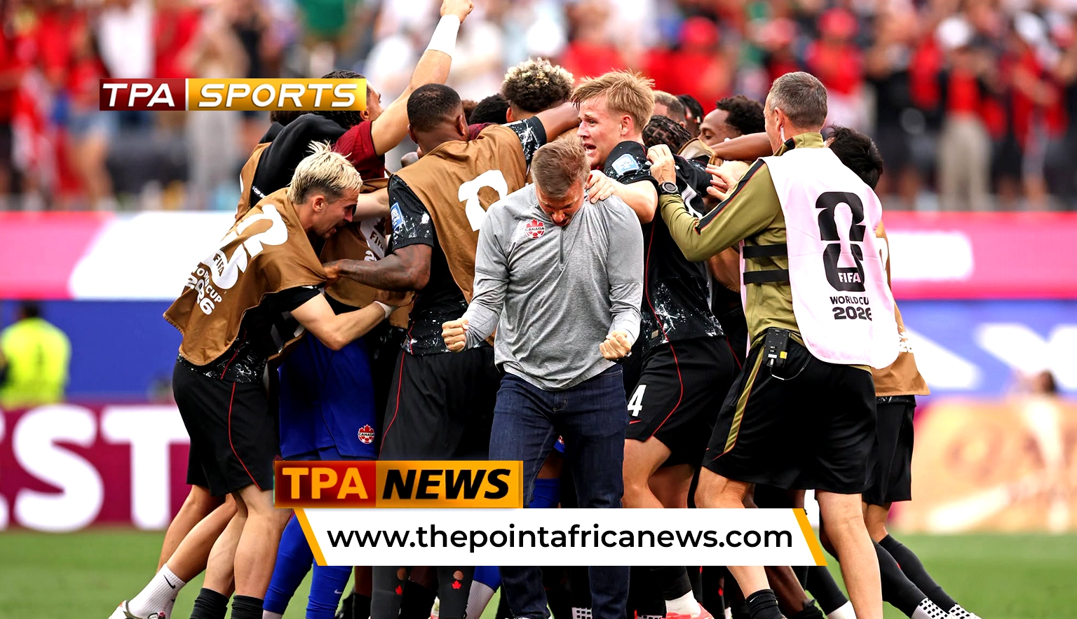 Eustáquio Breaks Bafana Bafana Hearts in Stoppage Time! Canada Survive the Scare to Reach Round of 16!